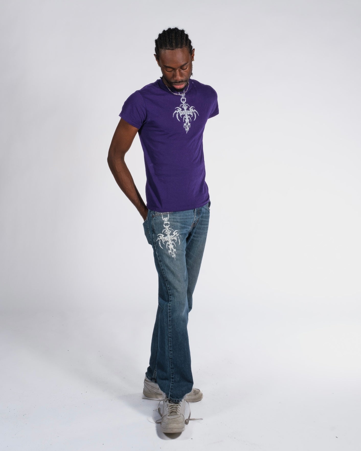Purple Cursed Pendant T-Shirt