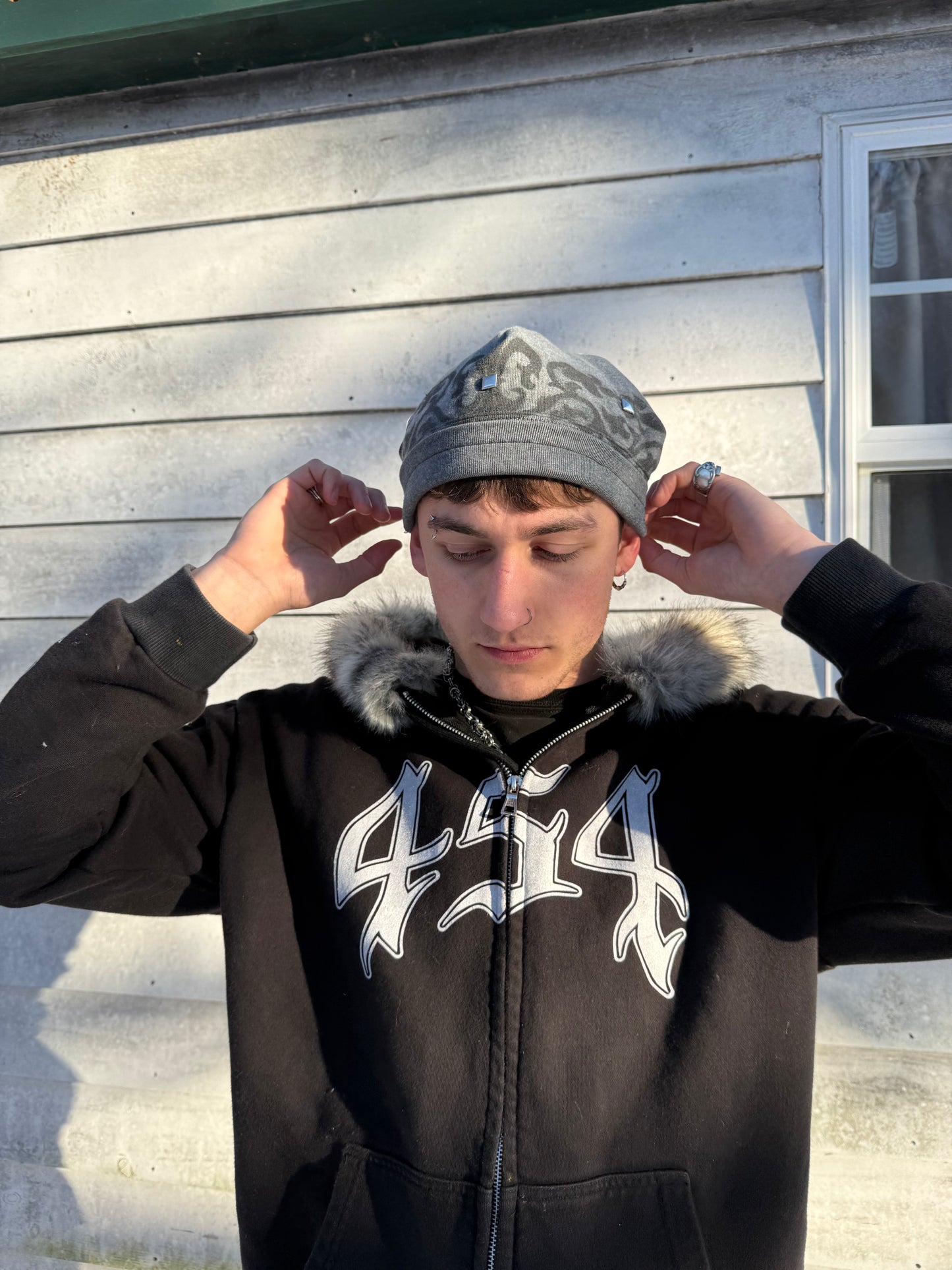 Studded Medieval Beanie