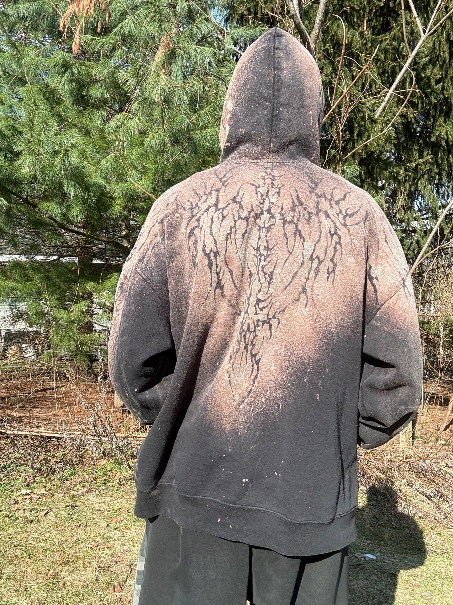 Oversized Hylism Camo Zip-Up
