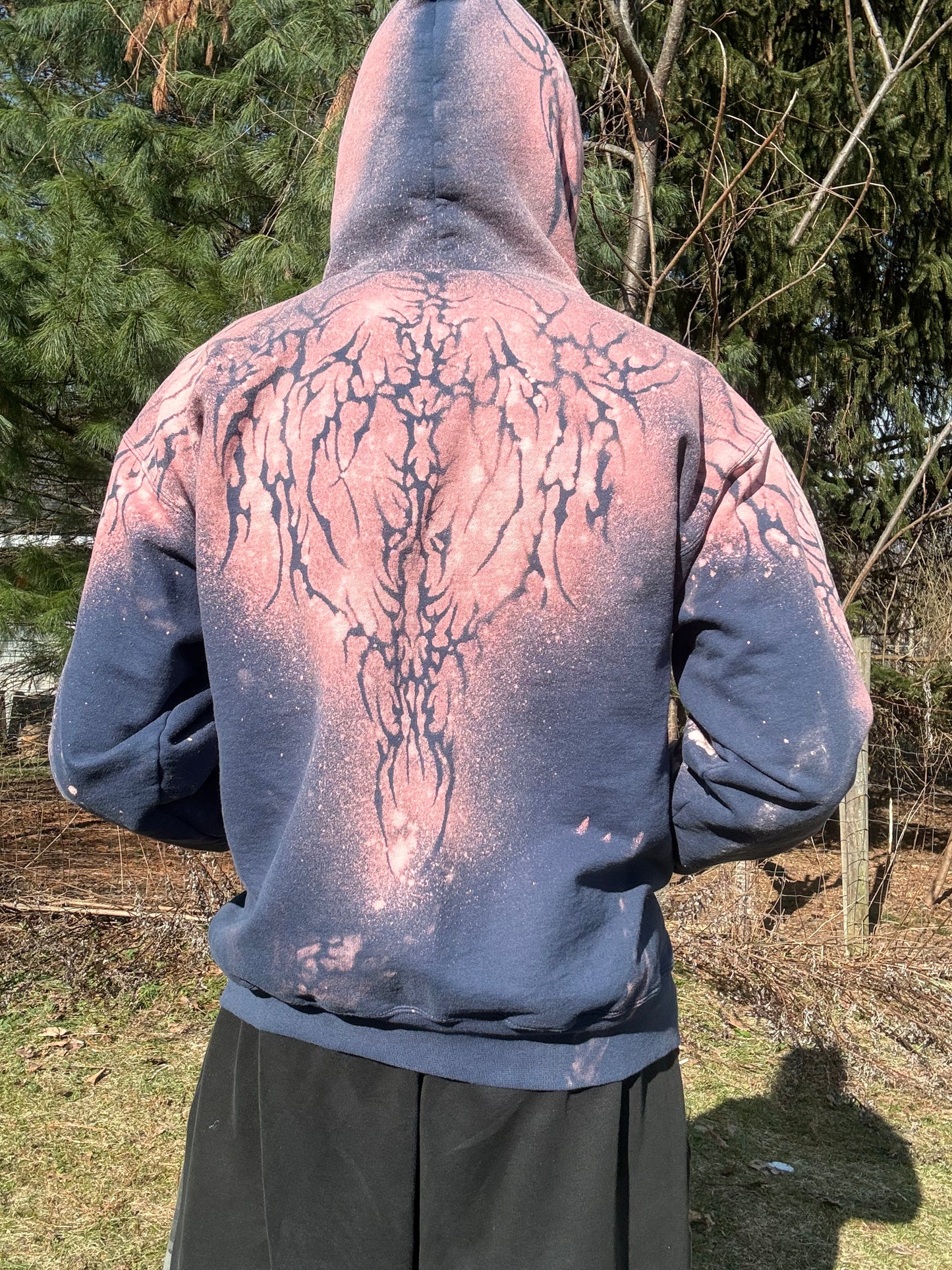 Hylism Camo RedBlue Zip-Up