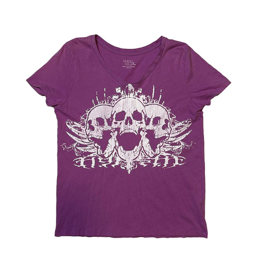Pink Skull T-Shirt