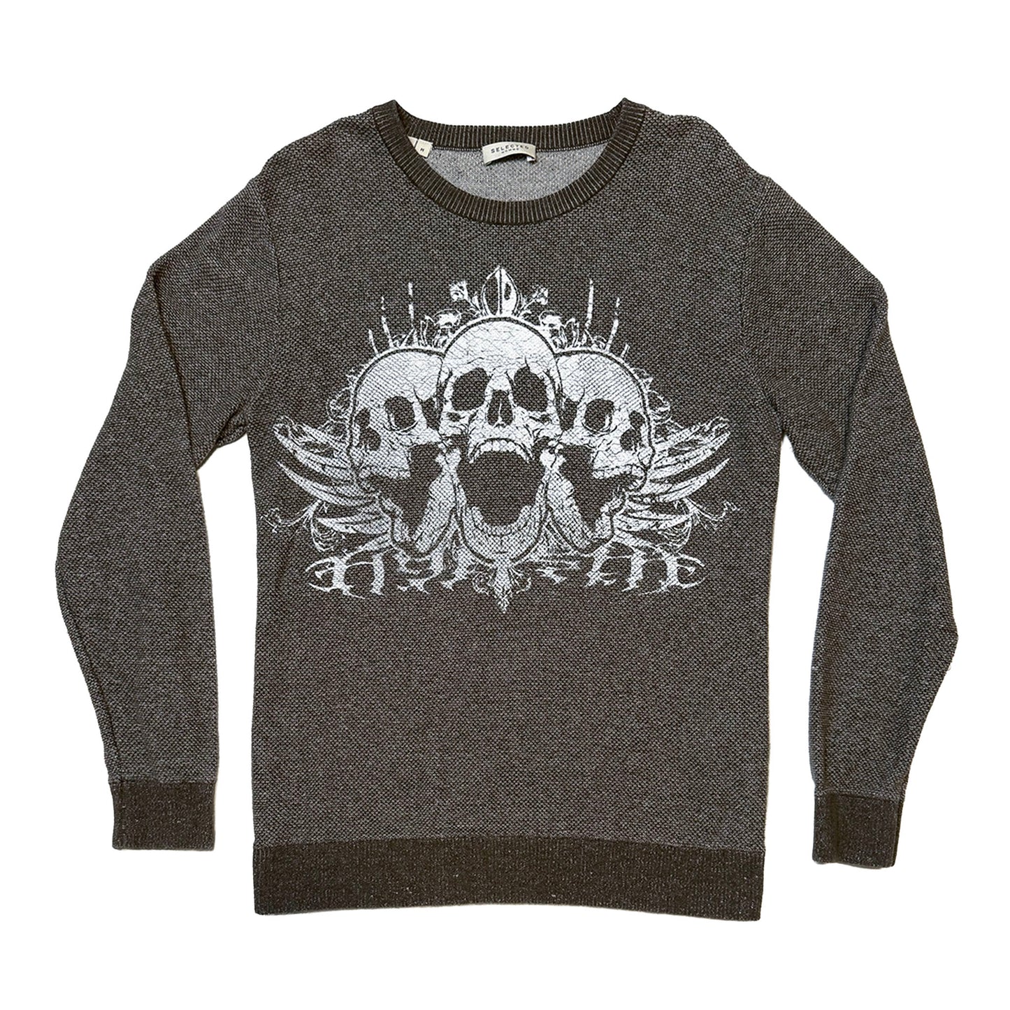 Hylism Chainmail Skull Long Sleeve