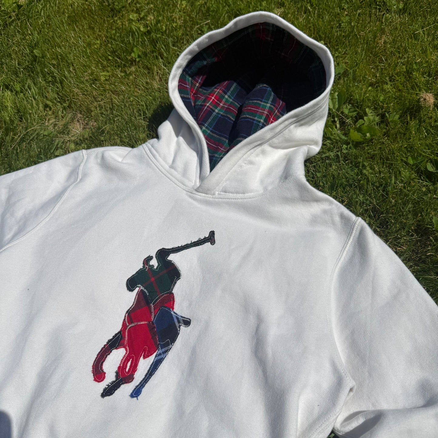 POLO Plaid Hoodie