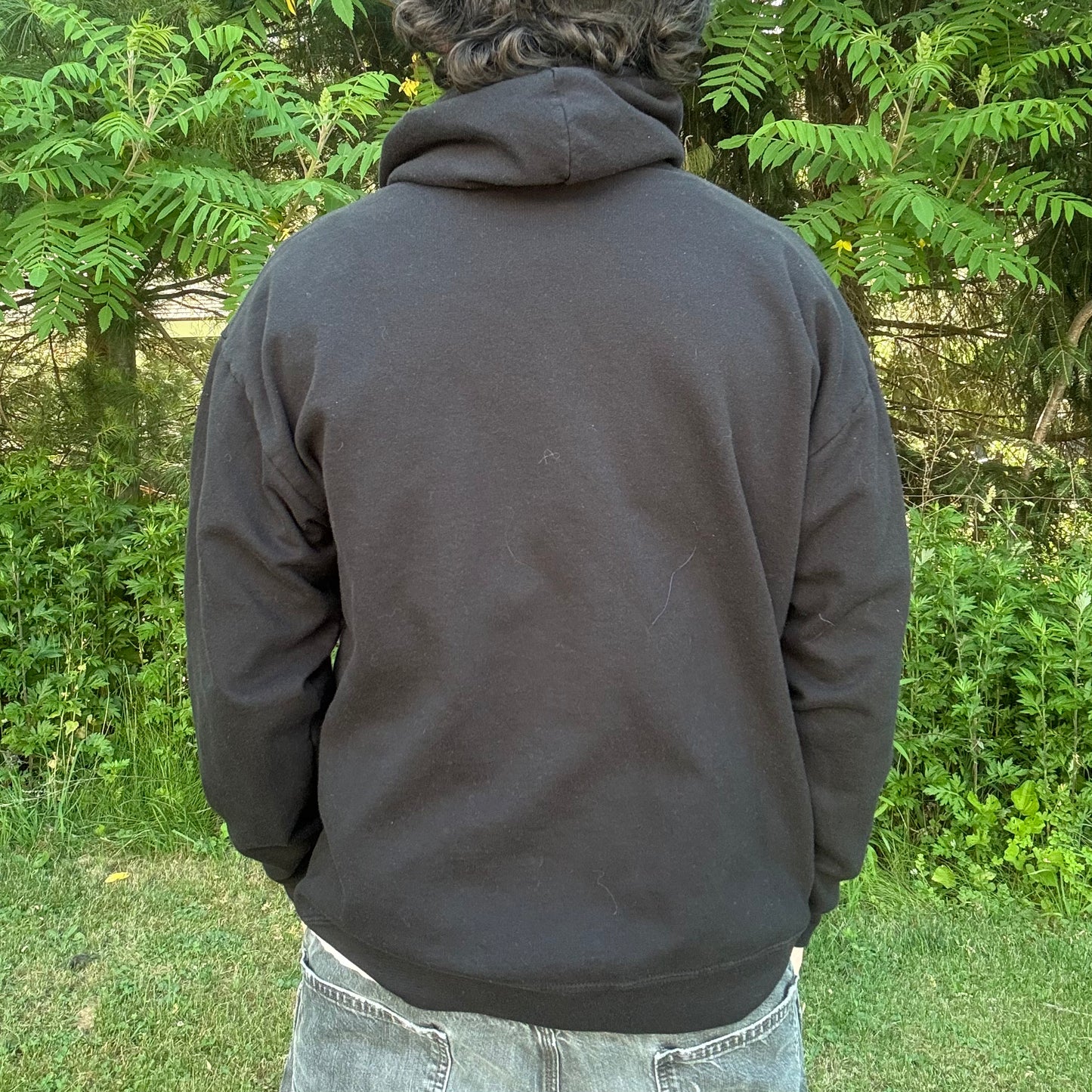 Black & White Plaid Skull Hoodie