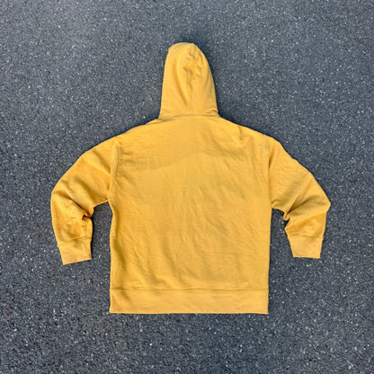 Yellow Levis Plaid Skull Hoodie