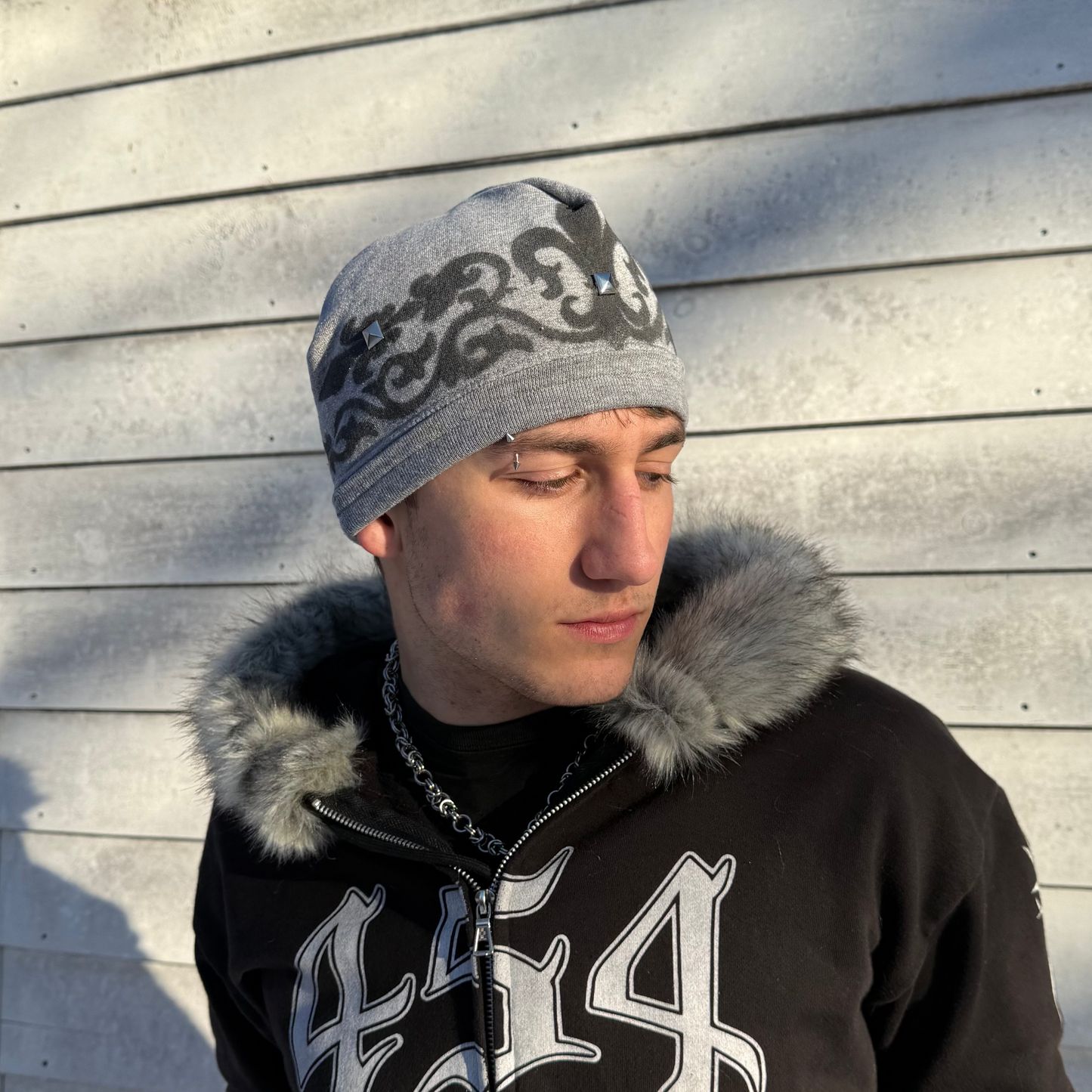 Studded Medieval Beanie