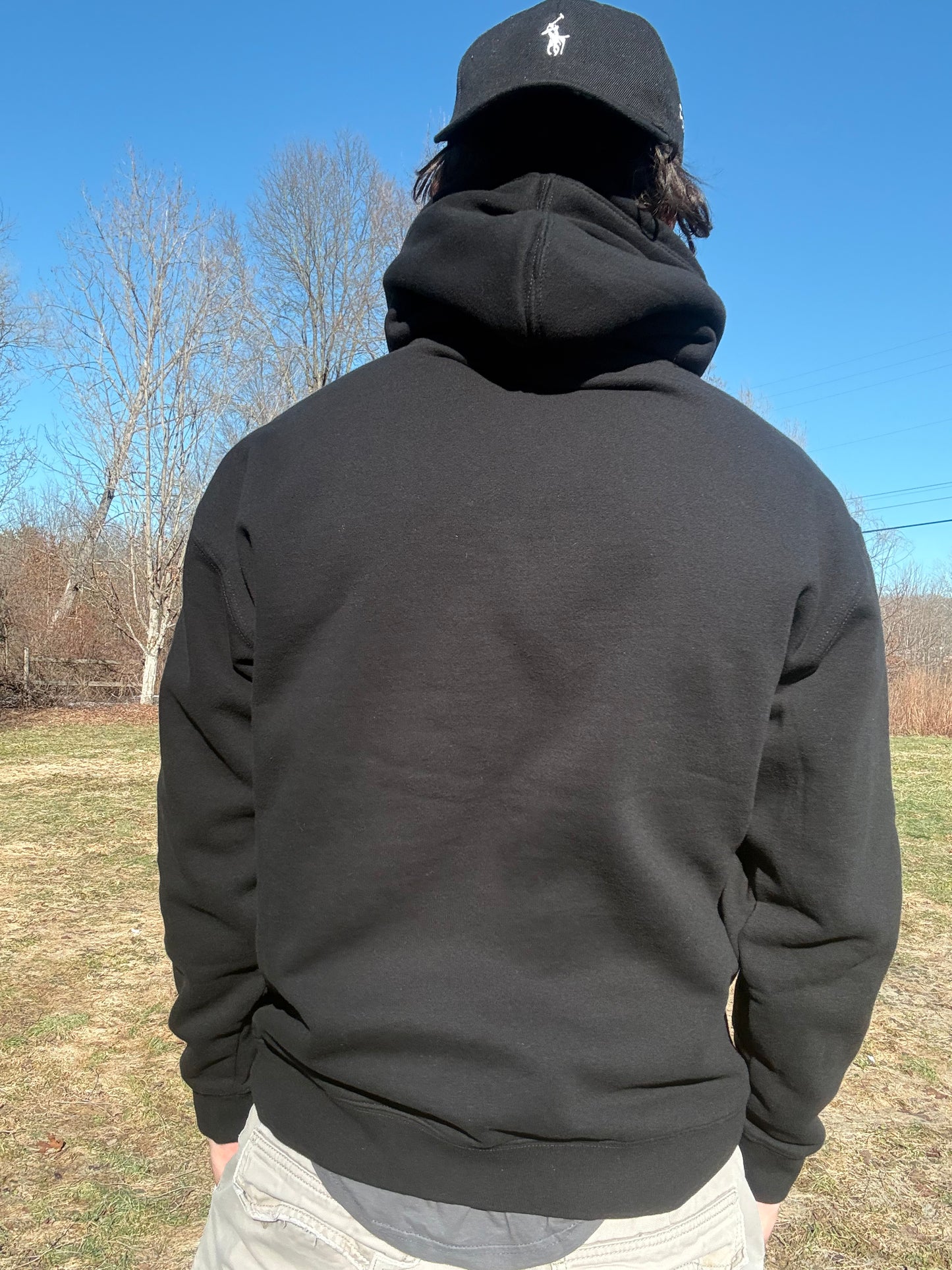 White Plaid Skull Hoodie