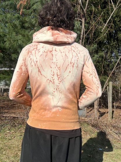 Hylism Orange Camo Zip-Up