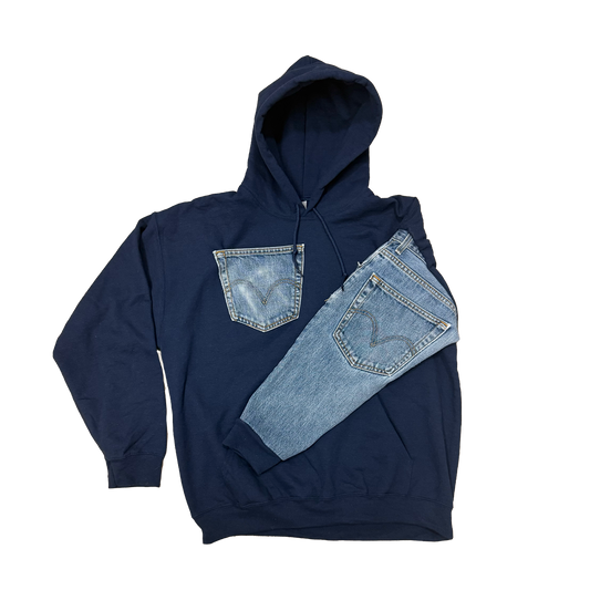 Hylism Jean Sleeve Hoodie
