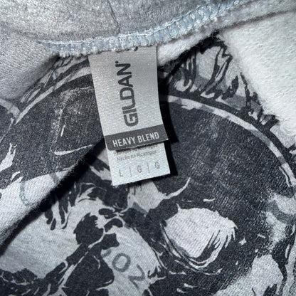 Grey Skull Camp Hoodie