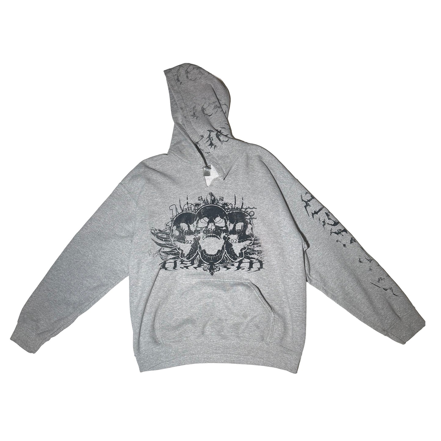 Grey Skull Camp Hoodie