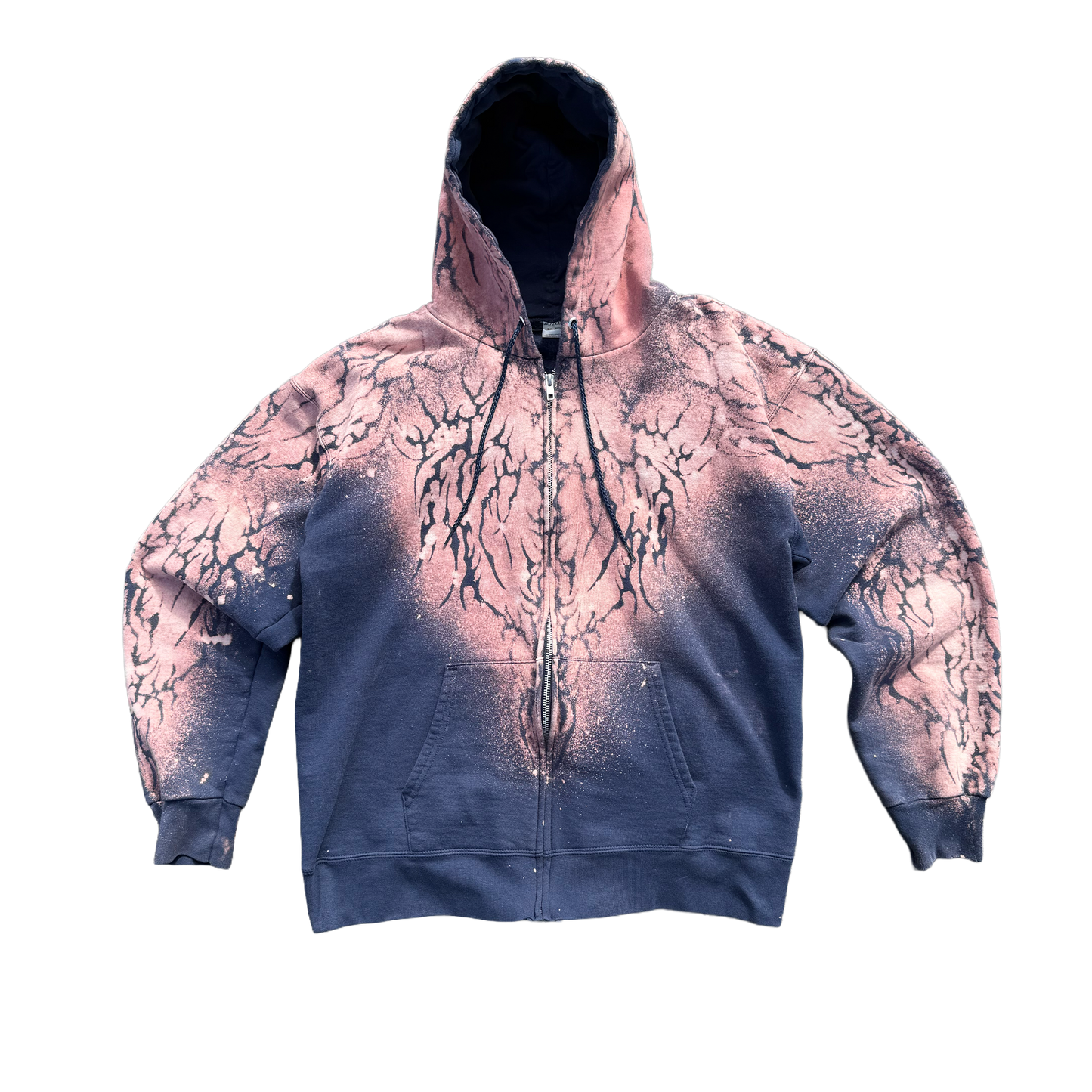 Hylism Camo RedBlue Zip-Up